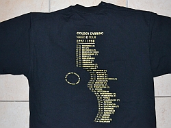 Golden Earring Naked II tour thirt backprint tourdates (Collection Casper Roos)